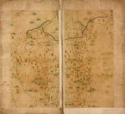 1. mapa Shaanxi od Unbekannt