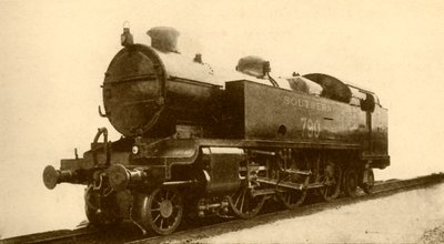 2-6-4 Tankový motor, Jižní dráha, 1930. od Unbekannt
