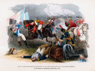 5. pluk dragounských gard, bitva u Salamance, 22. července 1812 od Unbekannt