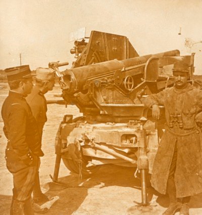 75 automatické protiletadlové dělo, c1914-c1918 od Unbekannt