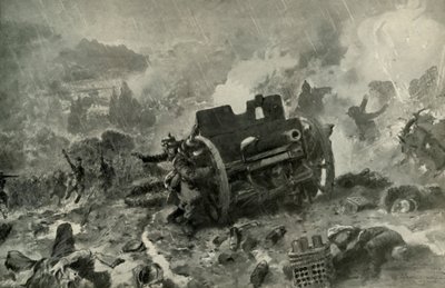 Brilantní francouzský útok na německé postavení v Argonne, 1919. od Unbekannt