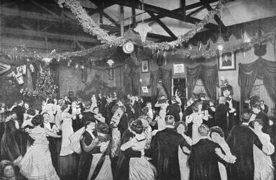 Vánoční tanec na německém gymnáziu, Londýn, c1902 1903 od Unbekannt