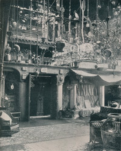 Koutek v ateliéru pana Louise C. Tiffanyho, 1897 od Unbekannt