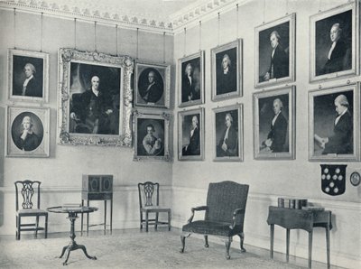Roh přijímacího pokoje, 1926 od Unbekannt