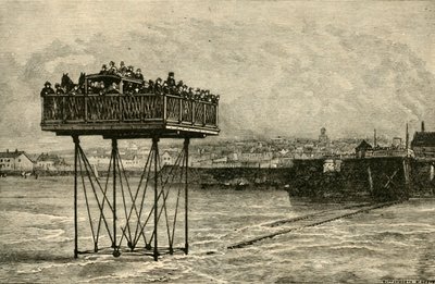 A Curious Rolling Bridge, 1882. od Unbekannt