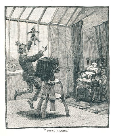 Den s fotografem z východního konce, 1891 od Unbekannt