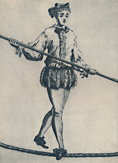Slavný provazochodec sedmnáctého století, 1942 od Unbekannt