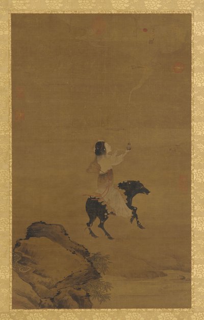 A Female Immortal na prasečím zvířeti, 1368-1644. od Unbekannt