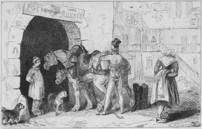 Francouzská pošta, konec 18.-začátek 19. století. od Unbekannt