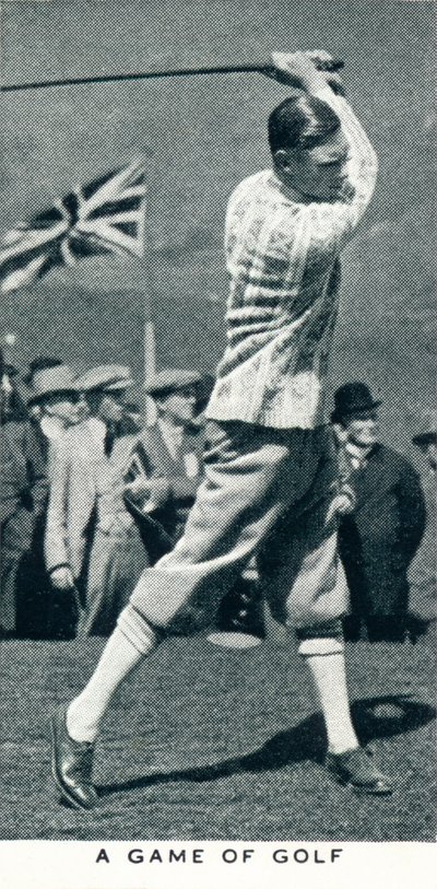 Hra golfu, 1924 1937 od Unbekannt