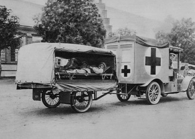 Německá sanitka, východní fronta, první světová válka, 1915 od Unbekannt