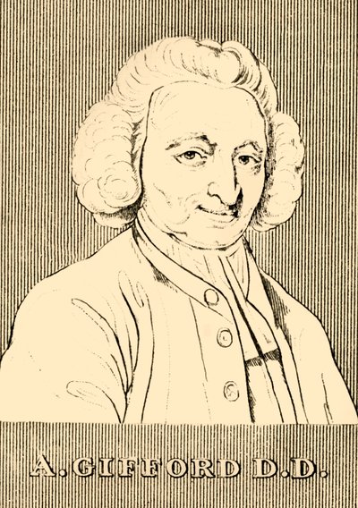 A. Gifford D.D., 1700-1784, 1830. od Unbekannt