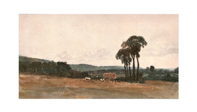 Scéna sklizně - venkovní skica, c1900. od Unbekannt