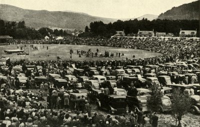 Highland Gathering v Braemar, c1948. od Unbekannt