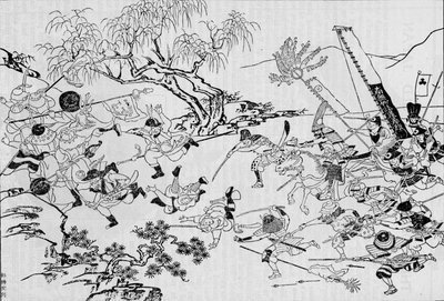 Obraz japonských umělců z japonské invaze do Koreje v roce 1592 1907 od Unbekannt
