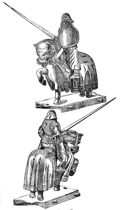 A Justing Toy, 1833 od Unbekannt