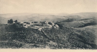 A Kafir Kraal - Zululand, začátek 20. století. od Unbekannt