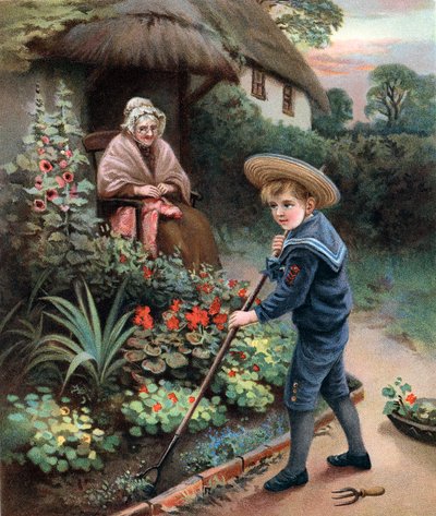 „Práce lásky“, 1905 od Unbekannt