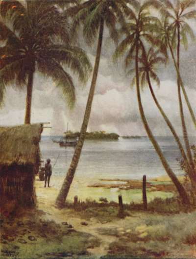 Laguna, Šalamounovy ostrovy, 1923. od Unbekannt