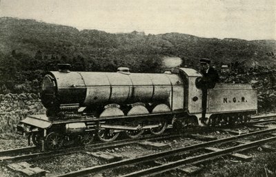 Locomotive of the Ravenglass and Eskdale Railway, c1930. od Unbekannt