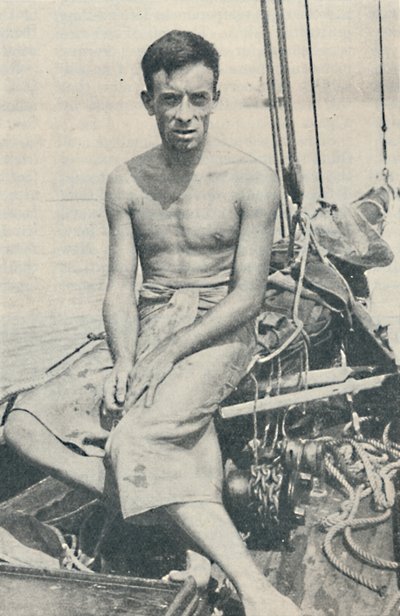 Moderní Ulysses. Gerbault fotografoval v Suva na Fidžijských ostrovech v roce 1936 od Unbekannt