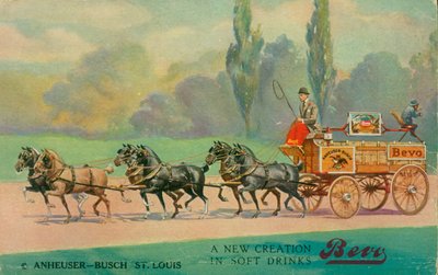Nový výtvor v nealkoholických nápojích. Bevo. Anheuser Busch, St. Louis od Unbekannt