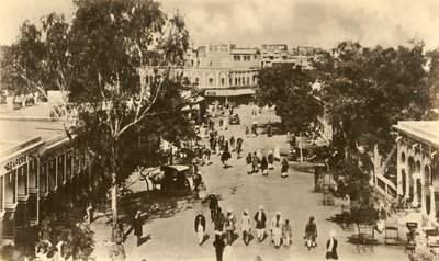 Část Sadar Bazar, Rawalpindi - Převzato z Massy Gate, c1918-c1939. od Unbekannt