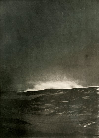 Výbuch páry na Mount Bird, c1908, 1909. od Unbekannt