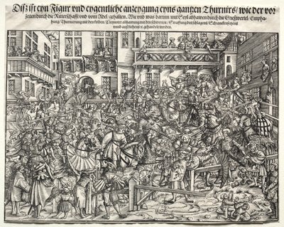 Turnaj, 1500s. od Unbekannt