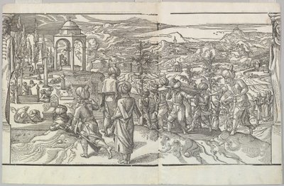 Turecký pohřeb z vlysu Ces Moeurs et fachons de faire de Turcz Customs and Fas..., 1553. od Unbekannt