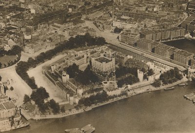 Pohled na jeho pevnost nepředstavitelný William The Conqueror: The Tower from the Air, c1935. od Unbekannt