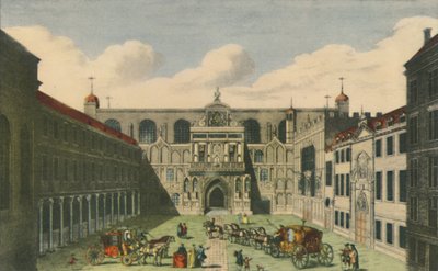 Pohled na Guildhall of the City of London, c1750, začátek 19. století, 1948. od Unbekannt