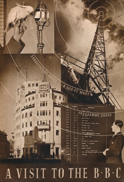 Návštěva BBC, 1937 od Unbekannt