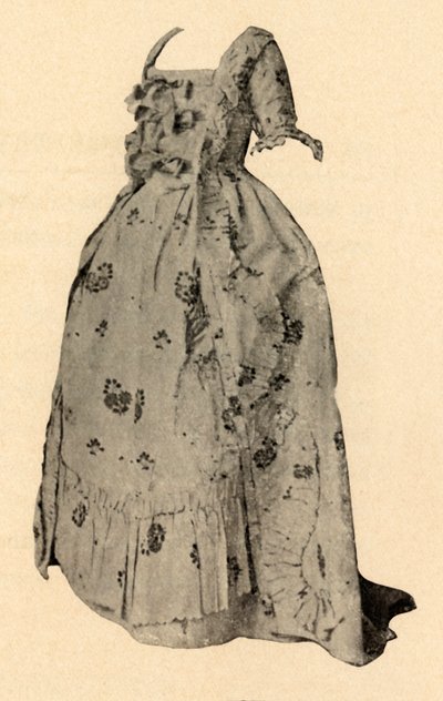 Watteau sacque, svatební oblečení paní William West, 1752, 1937 od Unbekannt