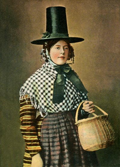 Velšský kostým, c1904. od Unbekannt