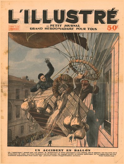 Nehoda balónu, 1932. od Unbekannt