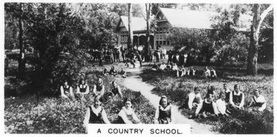 Venkovská škola, Austrálie, 1928 od Unbekannt