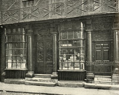 Skvělý obchod v Artillery Row, Houndsditch, Londýn, z druhé poloviny osmnáctého století, od Unbekannt