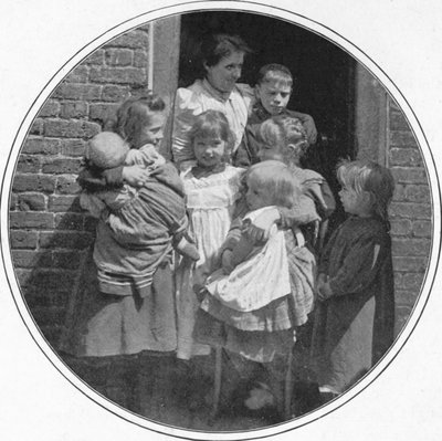 Šťastná malá skupina, Londýn, c1901 1901 od Unbekannt