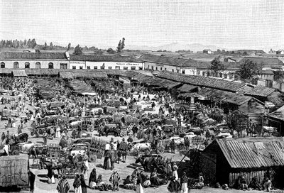 Tržiště, Chile, 1895 od Unbekannt