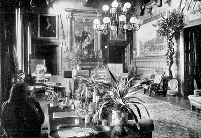 Salon, Sandringham House, Norfolk, 1910 od Unbekannt