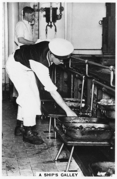 Lodní kuchyně, 1937 od Unbekannt