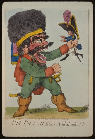 Sýkorka pro ruského velvyslance!!!, 1803 od Unbekannt