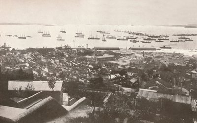 Pohled na nová nábřeží v době výstavby, 1914 od Unbekannt
