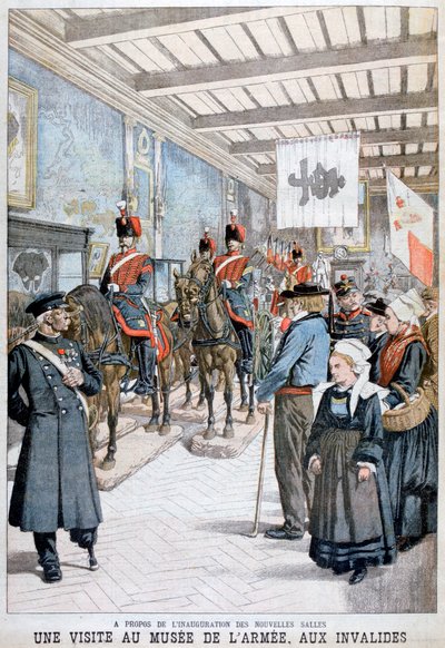 Návštěva armádního muzea válečnými veterány, 1903 od Unbekannt