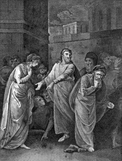 Žena obviněná z cizoložství, 1813 od Unbekannt