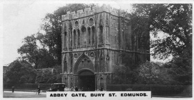 Abbey Gate, Bury St Edmunds, Suffolk, 20. léta 20. století od Unbekannt