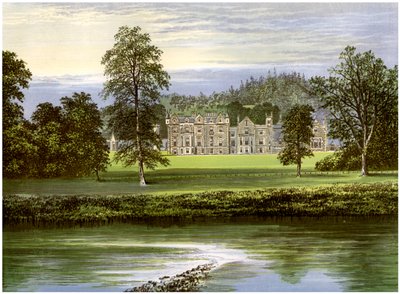Abbotsford, Roxburghshire, Skotsko, domov rodiny Scott, c1880 od Unbekannt
