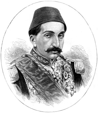 Abdul Hamid II, sultán Turecka, 19. století od Unbekannt