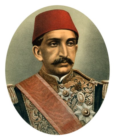 Abdul Hamid II, sultán Turecka, konec 19. století od Unbekannt
